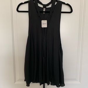Free people lace up tank